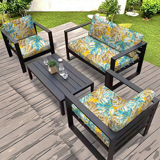 Botanische print kussenhoes voor bank