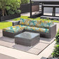 Botanische print kussenhoes voor bank