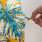 Botanische print kussenhoes voor bank
