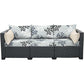 Botanische print kussenhoes voor bank