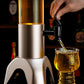 Bierdispenser met driepotig onderste rek