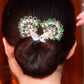 🔥Koop 1 krijg 1 gratis🔥Fashion Vintage Pauw Haaraccessoires