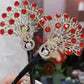 🔥Koop 1 krijg 1 gratis🔥Fashion Vintage Pauw Haaraccessoires