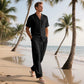 Casual shirt en broek 2-delige set voor heren