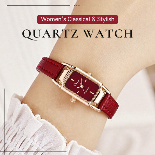 Dames Klassieke en Stijlvolle Kwarts Horloge