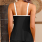 Dames Casual 2-Delige Badkleding Set: Tankini Top & Shorts