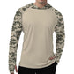 Heren outdoor UV-shirt met capuchon voor hoge prestaties