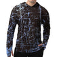Heren outdoor UV-shirt met capuchon voor hoge prestaties