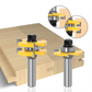 2 stuks Houtbewerking Frees met 3 Tanden