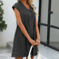 Denim jurk met V-Hals voor dames