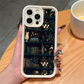 Zacht TPU-telefoonhoesje met bibliotheekpatroon