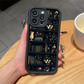 Zacht TPU-telefoonhoesje met bibliotheekpatroon