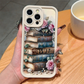 Zacht TPU-telefoonhoesje met bibliotheekpatroon