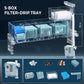 💦Circulatiefilterbox voor aquaria met waterpomp