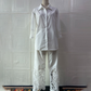 Tweedelige Dames Set: Blouse met Knoopsluiting & Broek