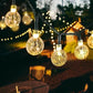 Waterdichte LED-lichtslingers op zonne-energie voor buiten