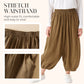 Losse lantaarnbroek met hoge taille