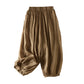 Losse lantaarnbroek met hoge taille
