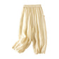 Losse lantaarnbroek met hoge taille