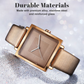 Dames Vintage Luxe Vierkante Horloge
