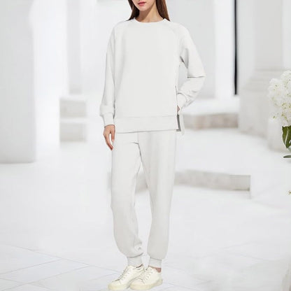 ✨Uitverkoop 50% Korting✨Tweedelige set van een comfortabele sweater en broek voor dames👚👖
