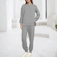 ✨Uitverkoop 50% Korting✨Tweedelige set van een comfortabele sweater en broek voor dames👚👖