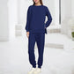 ✨Uitverkoop 50% Korting✨Tweedelige set van een comfortabele sweater en broek voor dames👚👖