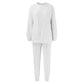 ✨Uitverkoop 50% Korting✨Tweedelige set van een comfortabele sweater en broek voor dames👚👖