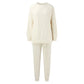 ✨Uitverkoop 50% Korting✨Tweedelige set van een comfortabele sweater en broek voor dames👚👖