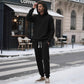 Casual 2-delig heren trainingspak met hoodie