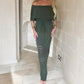 Dames Elegante Maxi Jurk met Blote Schouders