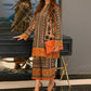 Elegante tweedelige set met print voor dames