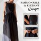 Elegant Square Neck Spaghetti Strap Dress