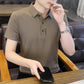 Heren klassiek veelzijdig business casual shirt
