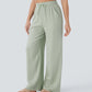 Effen Kleur Casual Broek met Trekkoord