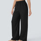 Effen Kleur Casual Broek met Trekkoord