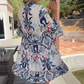 Women's Elegant Printed Loose Flowy Dresses