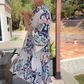 Women's Elegant Printed Loose Flowy Dresses