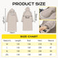 Unisex Oversized Regenponcho met Capuchon voor Elektrische Fiets