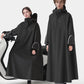 Unisex Oversized Regenponcho met Capuchon voor Elektrische Fiets