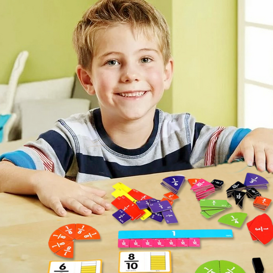 Herhaalde Schrijfondersteuning Set voor Breuken Leren