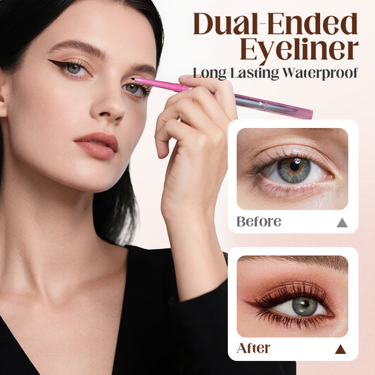 Langhoudende Waterdichte Eyeliner met Twee Uiteinden