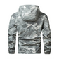 Heren camouflage jas met capuchon en meerdere zakken