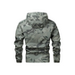 Heren camouflage jas met capuchon en meerdere zakken