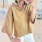 Dames Casual Top in Effen Kleur