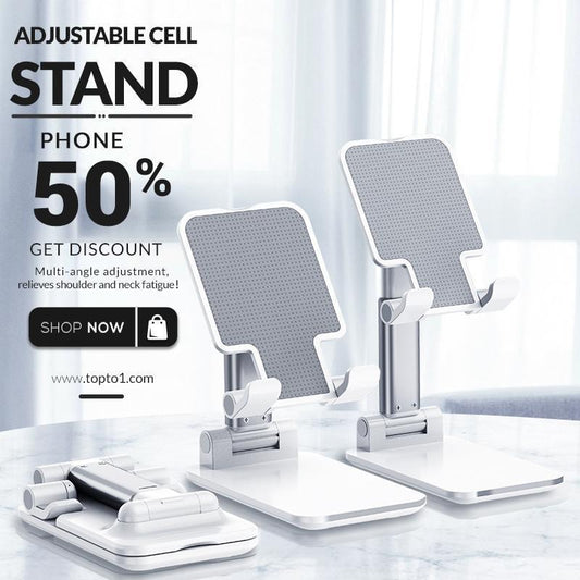 Opvouwbare telefoonhouder
