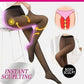 Warme pluche panty met elastische taille