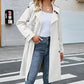 Dames Lange Vintage Trenchcoat