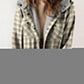 🧥Trendy geruite winterjas met capuchon voor dames🛍️