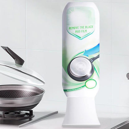 🍳 BUY 2 GET 1 FREE! ✨ Burnt Residue Remover Mud Film - Dissolves Stubborn Carbonized Grease in 5 Mins, Non-Toxic & No Scrubbing Needed 🧽📦